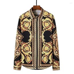 Men's Casual Shirts Royal 3D Printed High Quality Men Shirt Man/Women Fashion Long Sleeves Button Lapel Tops Oversized Unisex Clothing