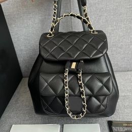 7A Designer Mini Backpack Style Duma Quilted Leather Handbags 23cm High Imitation Woman Purses with Box264F