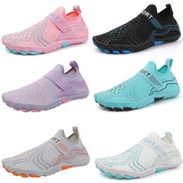 Gai Gai 2024 Sport d'acqua in gomma Summer Beach Barefoot Surfing Slifors Seaside River Aqua Men Five Fingers Scarpe Unisex Swimming Times 35-47 Gai