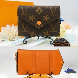 Lüks çantalar tasarımcı çanta para çantası kadınlar kısa cüzdan kadın çantası orijinal kutu kartı tutucu bayanlar çanta kontrollü çiçek m41938