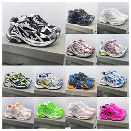 Top Quality Casual Shoes Triple S 7.0 Runner Sneaker Designer Hottest Tracks 7 Tess Gomma Paris Speed 18ss Tess.s. Platform Fashion Outdoor jogging Hiking Dhgate Sports