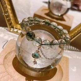 Link Bracelets Attracting Wealth Gathering Natural Optimization Green Ghost Starry Sky Treasure Bowl Crown Bracelet