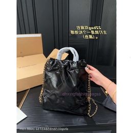 Designers channell bag New 22bag Backpack Handbag Net Red Ling Grid Bag Chain Bag Tote Bag Water Bucket Bag