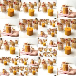 Candles Wedding Candle Favours Natural Gift For Beex Birthday Favour Anniversary Gifts Bridal Shower Guest Drop Delivery Home Garden Dhfw6