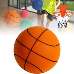 Silent Squeezing Basketball Quiet Bounce Basketball Indoor Training Low Noise Ball for Various Indoor Activities 240124