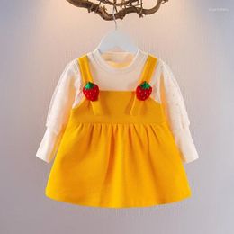 Girl Dresses 2024 Autumn Born Baby Dress For 1 Year Birthday Tutu Princess Infant Clothing Toddler
