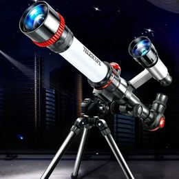 Telescopes Telescope with High Magnification for Professional Use Space Astronomical Children Sky Watcher Monocular Long Reach Refractor YQ240124