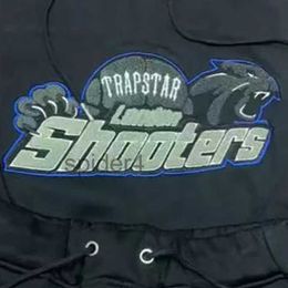 Trapstar Tracksuit Designer Mens Sweatshirts Embroidered Badge Womens Sports Hoodie Tuta Sweaters Size S/m/l/xl Colour Black Grey MU3Q