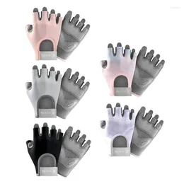 Cycling Gloves Gym For Women Body Building Sports Fitness Workout Breathable