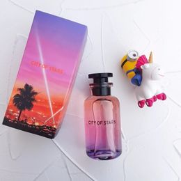 City Of Stars Women Les Sables Roses APOGE MILLE FEUX Contre Moi Le Jour Se Leve Perfume Lady Spray 100ml French brand good smell floral smell Fast ship