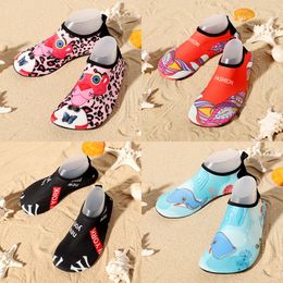 2024 Water Beach Shoes Girls Swimming Shoes Quick-Drying Aqua Shoe Boys Soft Floor Indoor Slipper Snorkeling Swim Socks size 36-45