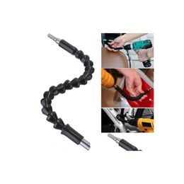 Other Power Tools 10Pcs/Lot 1/4 6.35Mm Flexible Shaft Bit Extention Screwdriver Drill Holder Connect Link 295Mm For Electronic Drop Dhnd3