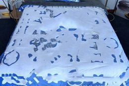 Duvet Cover New Class a Quilt Cover Double-Sided Coral Fleece Warm Winter Bedding Only Quilt Cover