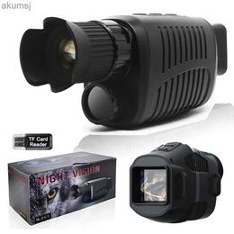 Telescopes Monocular Night Vision Device 1080P HD Infrared Camera 5X Digital Light Zoom Hunting Telescope Outdoor Search Full Darkness 300m YQ240124