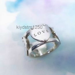 Fashion Jewellery Designer Band Rings Love All Around Return to Size 5/6/7/8/9 Classic Letter Simple Earrings Initial Womens Ladies Earring for Women ZSUY