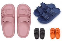 2024 Summer Designer Outdoor Platform Luxury Sandals Flat Shoes Men's Women's Outdoor Swimming Pool Beach Black Slippers Large