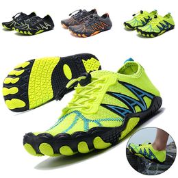 Men Water Shoes Women Beach Barefoot Aqua Shoes Quick Dry Swimming Wading Sports Sneakers Upstream Boating Fishing Surf Sneakers 240119