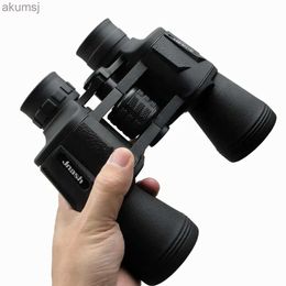 Telescopes Professional Binoculars Jnash 20X50 Hunting Camping Telescope Powerful LLL Night Vision Hd Wide-angle Central Zoom Portable Bak4 YQ240124