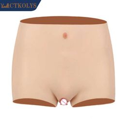 Costume Accessories Vagina Underwear Pussy Pants Silicone Realistic Panties Boxer Briefs Artificial Sex Fake Enhance