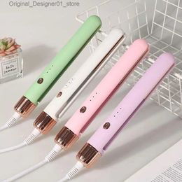 Hair Straighteners Portable Hair Straightener for Women and Men Hair Straight Clip Portable Wireless Curling Iron Mini Hair Home Appliance N5P0 Q240124