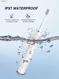 Electric Toothbrushes Replacement Heads Sonic Toothbrush Tooth Brush USB Electr Adult Ultrasonic For Teeth Cleaning Fast Shipping With Case YQ240124