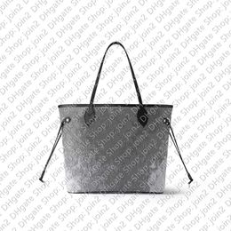 TOP M21465 NEVER F MM Tote Designer Bag Denim Handbag Purse Wallet Clutch Shopping Bag280Q