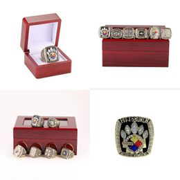 Band Rings Ring American Team European Championship Trophy Jewelry Alloy Big Drop Delivery Otjld