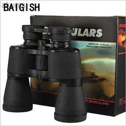 Telescopes Powerful professional Binoculars baigish 20X50 military Russia telescope LLL night vision telescope hd high power zoom hunting YQ240124