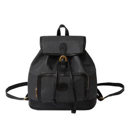 Brand Designer Backpack for Women Men Backpacks String Bags PU Leather Small Size women printing Back Pack Bag ChaoG2482983