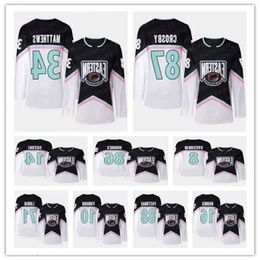 All 2024 Star Game Hockey Jersey Alex Ovechkin Nick Suzuki Jack Hughes Igor Shesterkin Dylan Larkin Sidney Crosby Artemi Panarin Andrei V Hig