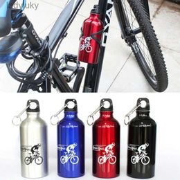 Water Bottles Cages Cycling Water Bottle 750ML MTB Road Bike Water Bottles With Buckle Running Climbing Sports Aluminum Kettle Bicycle AccessoriesL240124