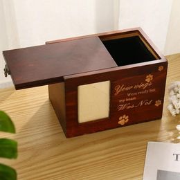 Products Pet Urns for Dogs or Cats Ashes Personalised Photo Frame Pet Cremation Urns Wooden Pet Memorial Keepsake Cat or Dog Memory Box