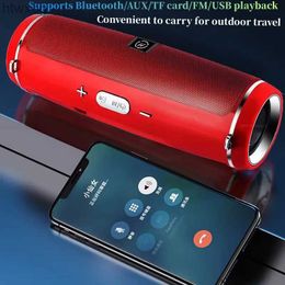 Portable Speakers Caixa De Som Bluetooth Speaker High Power Portable Bass Outdoor Sports Wireless Card Waterproof Speaker 3D Surround TWS/FM/Call YQ240124