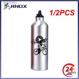 Water Bottles Cages 1/2PCS 750ml Cycling Thermal Bike Bottle Aluminum Alloy Water Bottle MTB Mountain BikeL240124