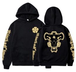 Anime Black Clover Black Bulls Squad Emblem Hoodies Yami Asta Magic Knights Sweatshirts Tops Pullovers Sudadera felpa moletom 22087992290