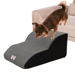 Scratchers Dog Stairs Ladder highdensity sponge Pet Stairs Step Dog Ramp Sofa Bed Ladder for Dogs Cats