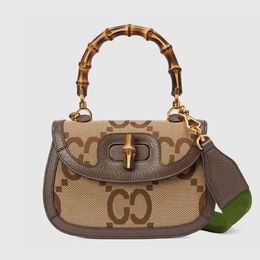 Designer bags Diana bag Bamboo Top Handle Bag Lady Fashion Luxury Brand women Crossbody Shouler Purses with box