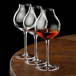 Wine Glasses 2PCS Whisky Crystal Goblet Britain Blender's Professional Bartender Ctomore Scotch Cup Bud Whiskey XO Chivas Regal Wine Tasting Q240124