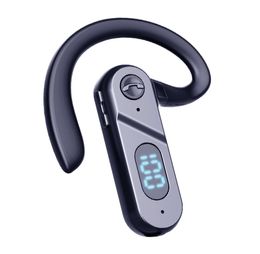 V28 Wireless Earphones BT 52 Business Headset Hanging Ear with MIC for All Phones7821878