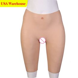 Costume Accessories Silicone Realistic Panties Pussy Pants Transgender Sexy Fake Vagina for Crossdresser Enhancer Hip Up Drag Queen