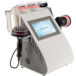 Portable 6 in 1 lymphatic drainage hot compress belt Bio-electric massage hammer bio brush scraping plate body care machine