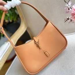 Top-Quality Leather Underarm Bags Hobo for Women Shoulder Bag Womens Armpit Chest Pack Lady Tote Chains Handbags Presbyopic Pu262r