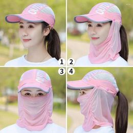 Ball Caps Neck Face Breathable Wide Brim UV Protection Baseball Cap Sunshade Sun Hat Shade Beach