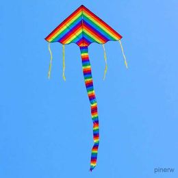 Kite Accessories free shipping rainbow delta kites for children kites for kids reel nylon kite butterfly kite factory bird kite string line ikite