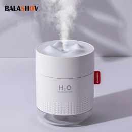 Purifiers 500ML Air Humidifier Essential Oil Diffuser With LED Light USB Aroma Diffuser Ultrasonic Cool Mist Maker For Home Car Purifier