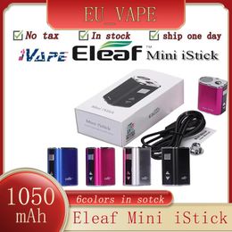 Eleaf Mini iStick 10-W-Akku-Kit, integrierter 1050-mAh-Box-Mod mit variabler Spannung und USB-Kabel, eGo-Anschluss im Lieferumfang enthalten