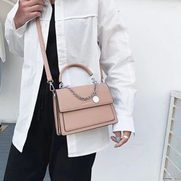 Waist Bags Women's Handbags Luxury PU Leather Chains Lady Shoulder Trendy Shopper Bag Wallet Female Crossbody Black White