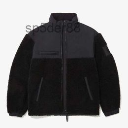 Puffer Fleece Jacket Sherpa Women Faux Shearling Outerwear Coats Female Suede Fur the Coat Men 42 ZE1B