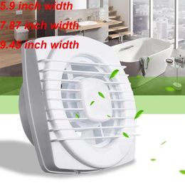 Fans 220V 4/6/7inch silence Ventilating Strong Exhaust Extractor Fan for Window Wall Bathroom Toilet Kitchen Mounted 110/150/180mm