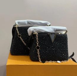 Designer Capucines Bb Handbags Rhinestone Shoulder Bag Diamonds Dinner Bag Women Handbags Purse Expensive Purses Wallet Luxurys Designers Crossbody Bag 699